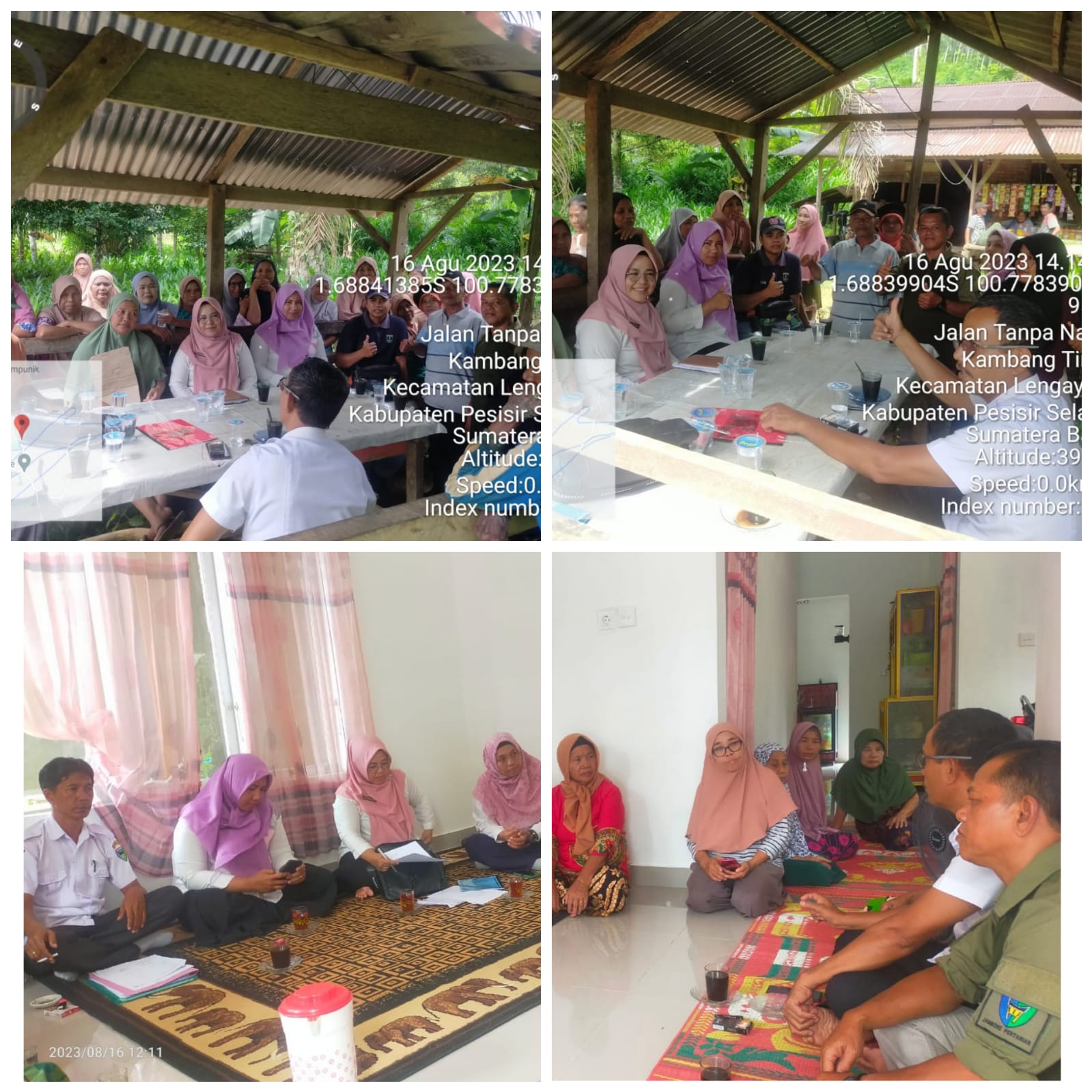 BIDANG PETERNAKAN MELAKUKAN CP/CL KELOMPOK PENERIMA BANTUAN UNGGAS TH.2023 DI KEC.LENGAYANG