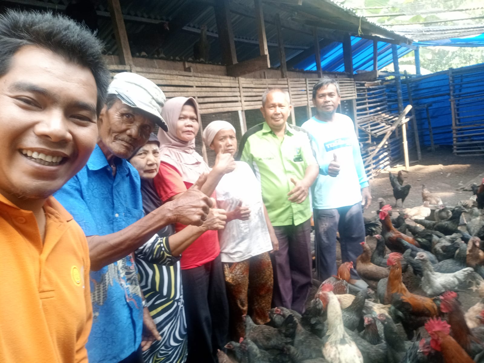 Koordinasi di Kelompok Tani Kandis Serumpun Kecamatan Lengayang