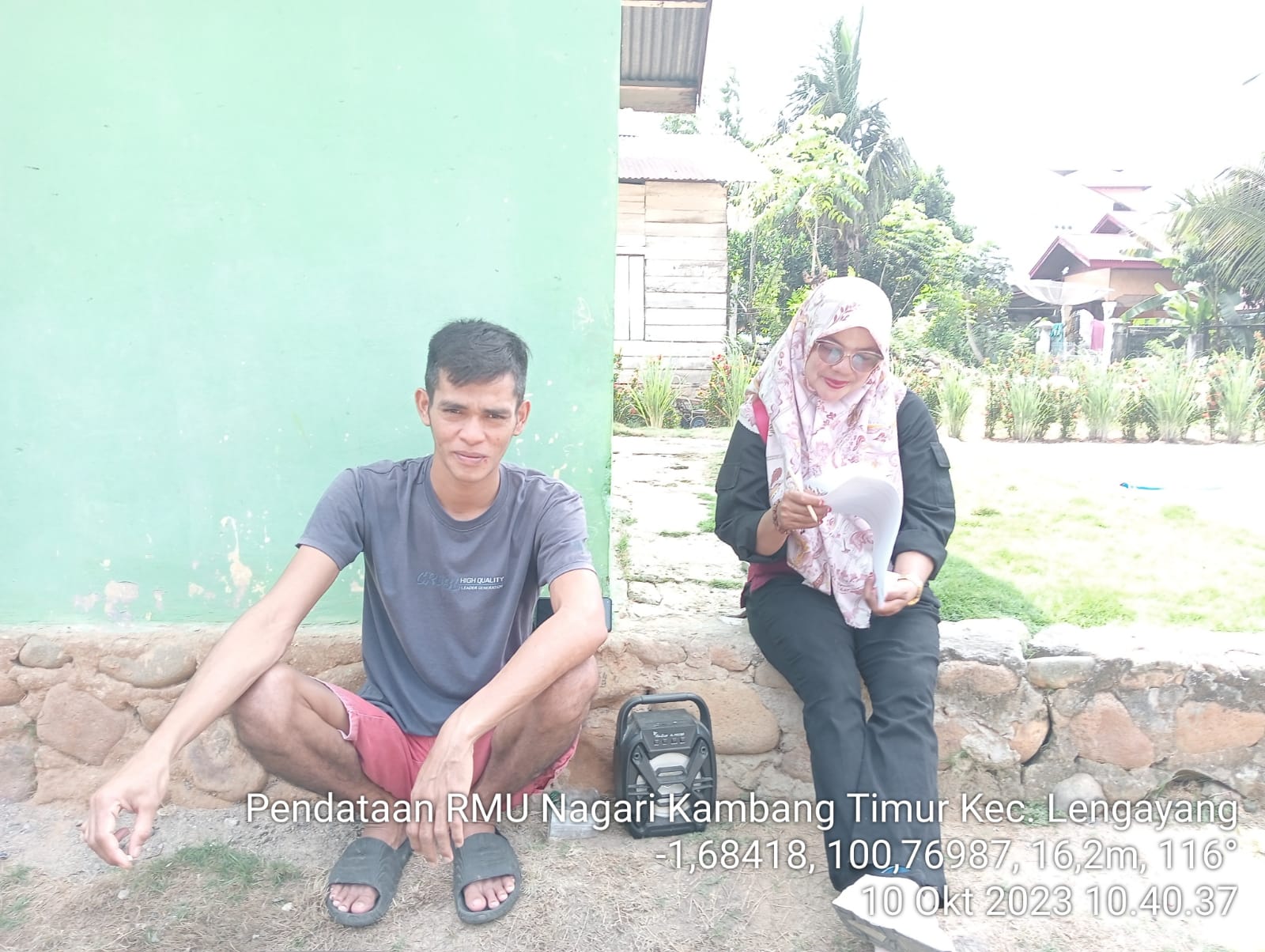 Pendataan RMU Di Nagari Kambang Timur Kecamatan Lengayang