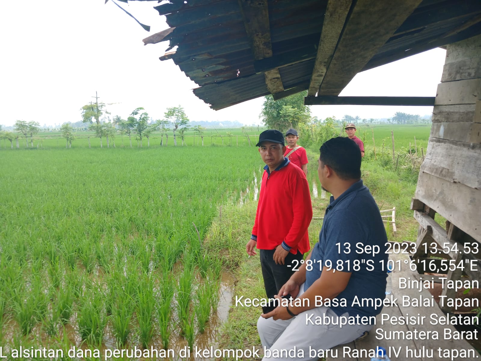 CP/CL PENERIMA BANTUAN ALSINTAN KE KELOMPOK TANI BANDAR BARU NAGARI TEBING TINGGI