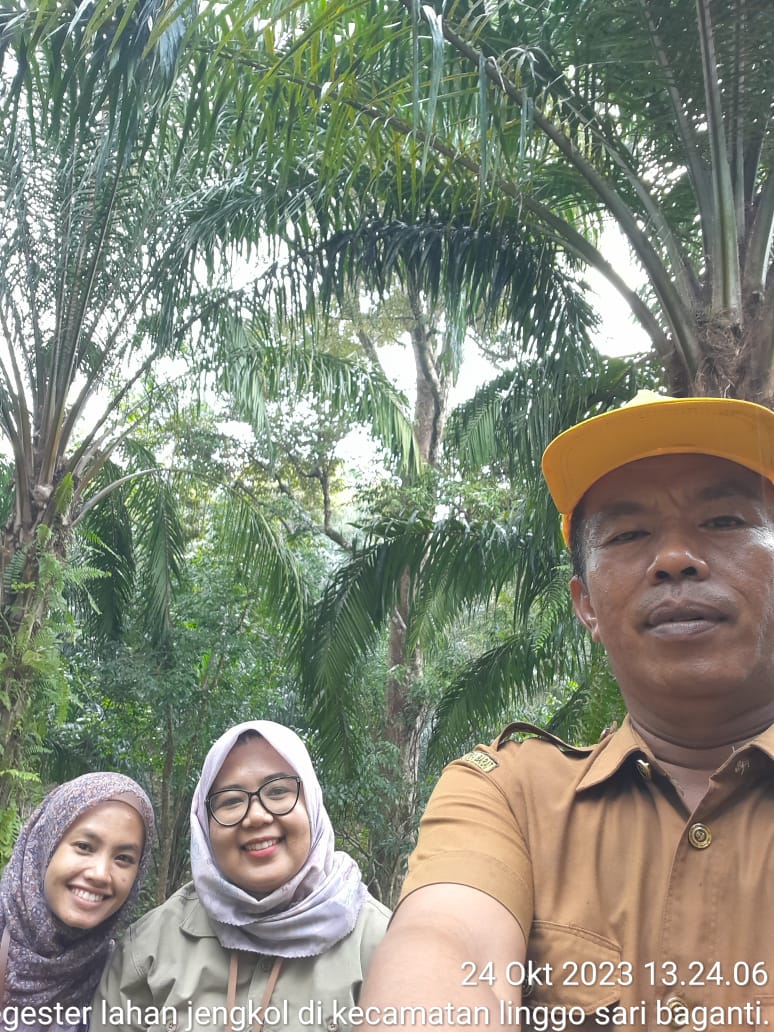 REGISTER LAHAN KAWASAN JENGKOL DI KEC LINGGO SARI BAGANTI