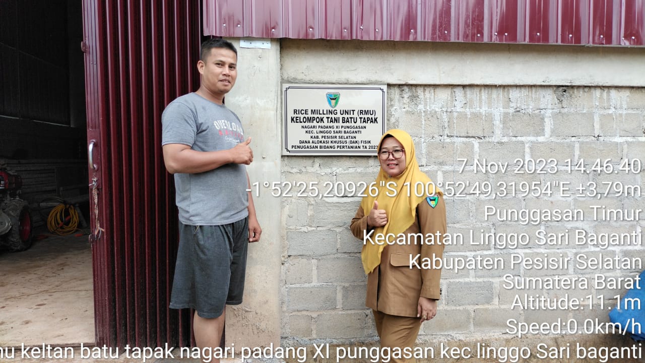 MONEV RMU KELOMPOK TANI BATU TAPAK DI NAGARI PUNGGASAN KECAMATAN LINGGO SARI BAGANTI