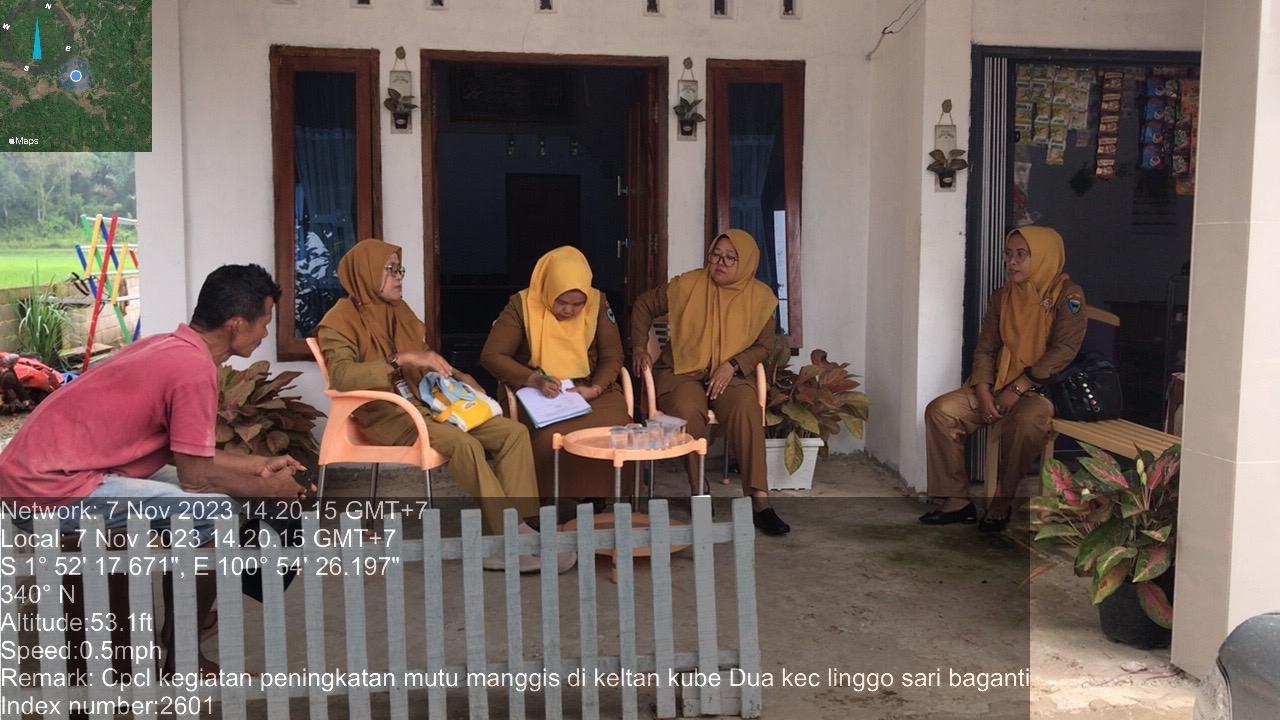 CPCL PENINGKATAN INTENSIFIKASI KOMODITAS MANGGIS DI KELTAN KUBE II KEC. LINGGO SARI BAGANTI