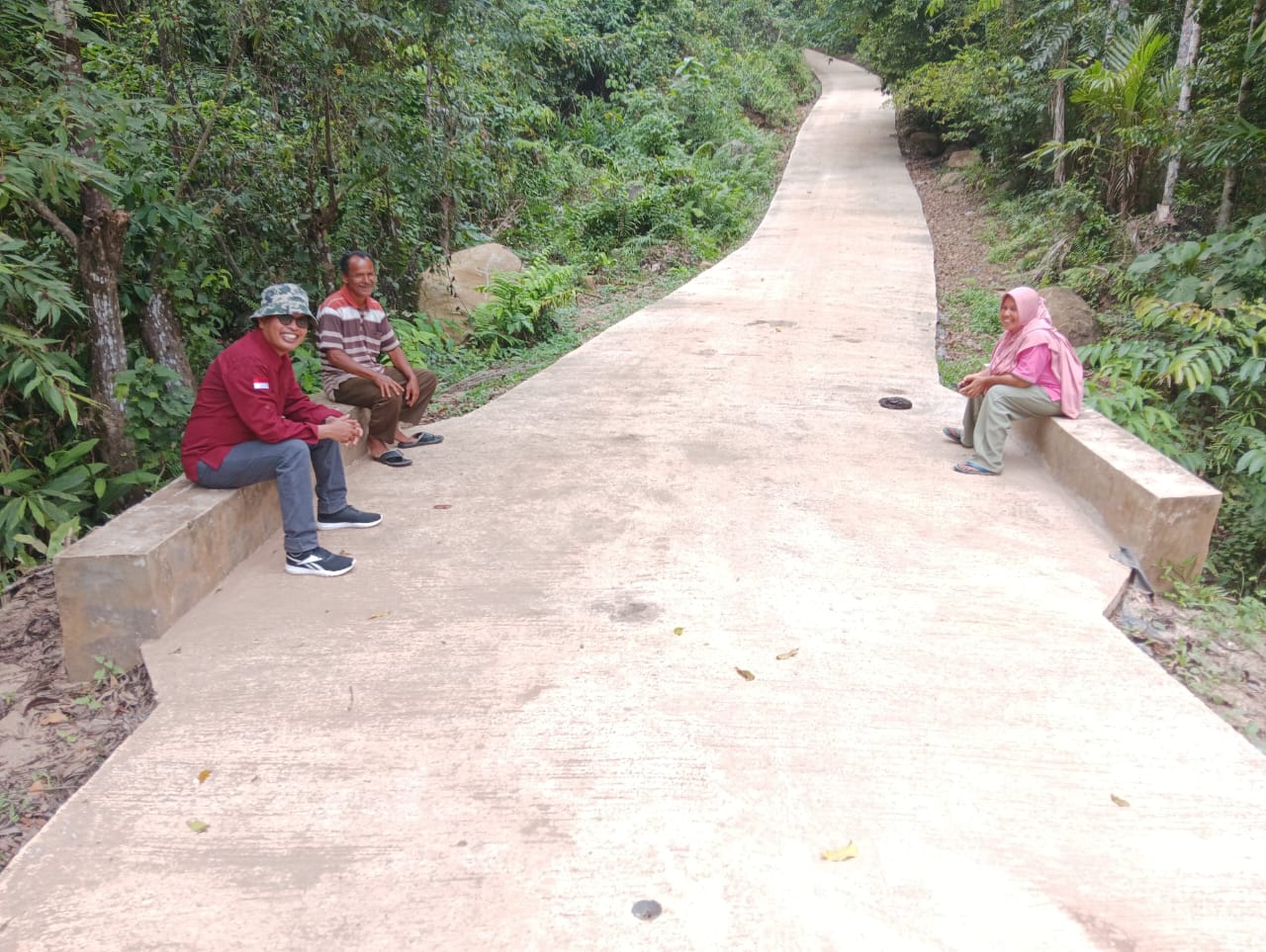 SERAH TERIMA JALAN PRODUKSI KELOMPOK TANI SAWAH TANGAH AKAN DILAKUKAN 