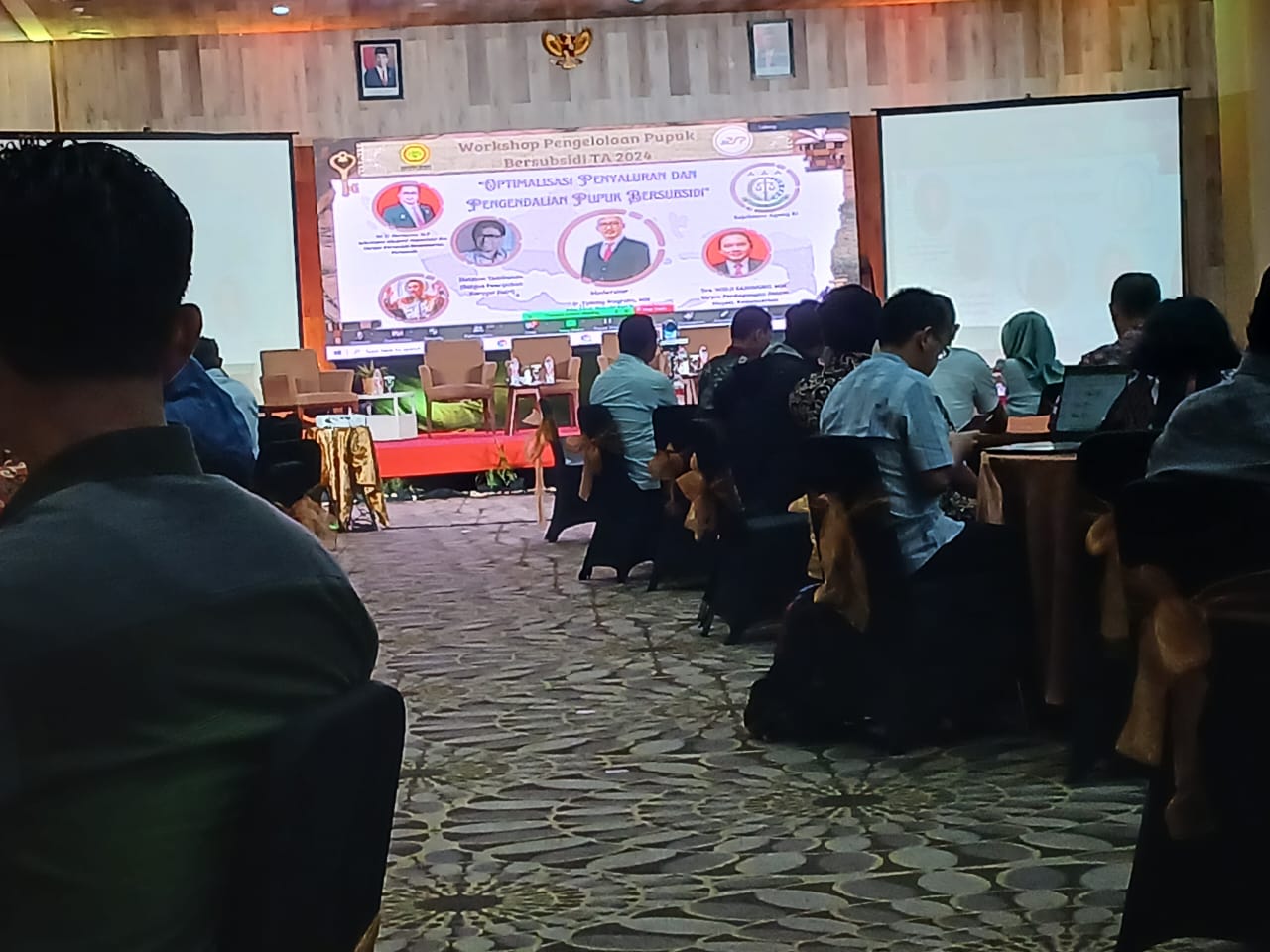  WORKSHOP PENGELOLAAN PUPUK BERSUBSIDI TAHUN ANGGARAN 2024 DI SWISS BELCOURT HOTEL BOGOR