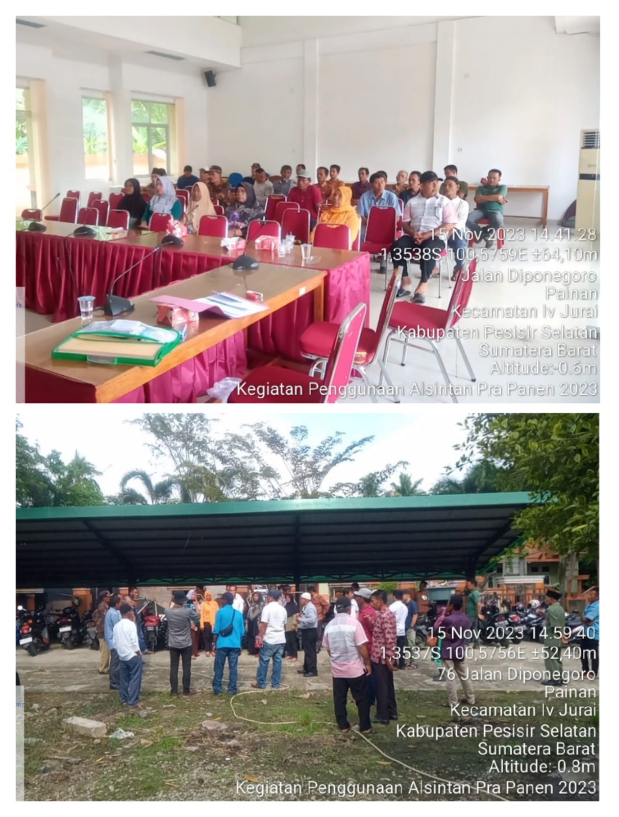 PENYERAHAN BANTUAN ALSINTAN  ANGGOTA DEWAN BAPAK H. MOCHLASIN S,SI  