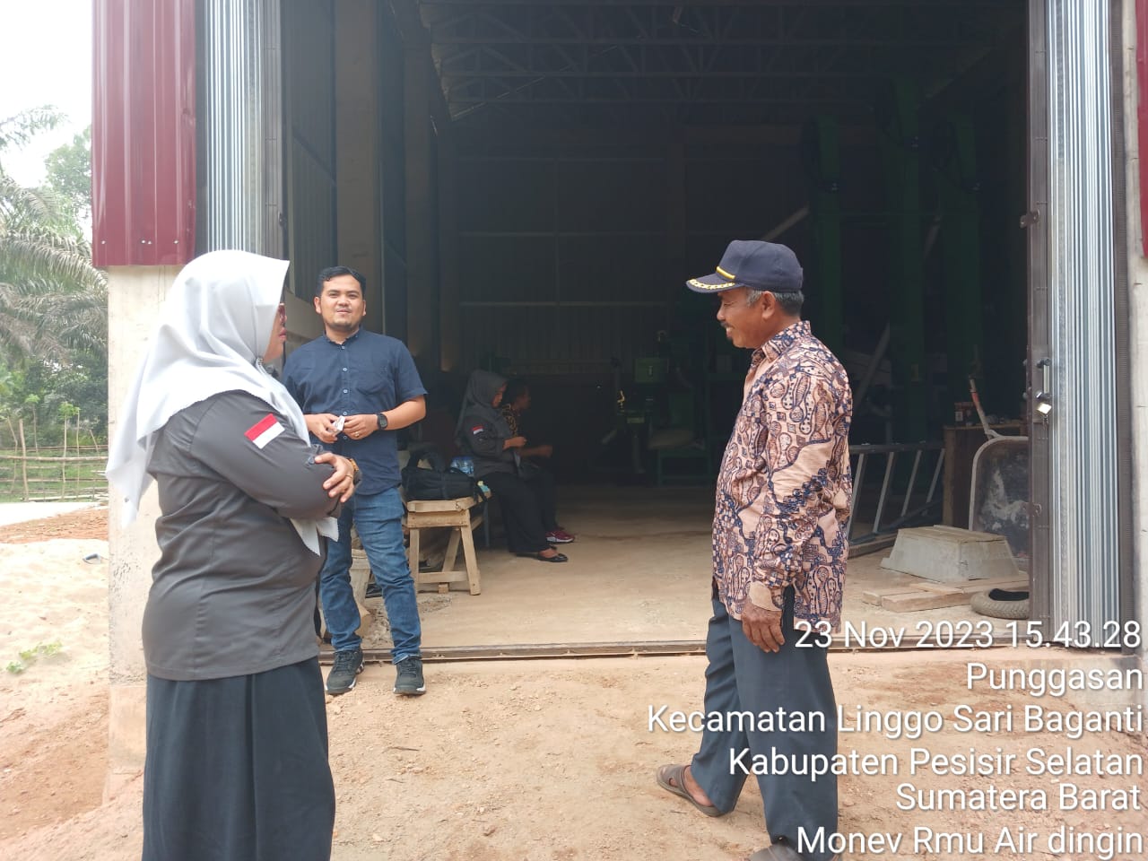 TPH - MONEV RMU DI KELOMPOK TANI AIR DINGIN KEC. LSB