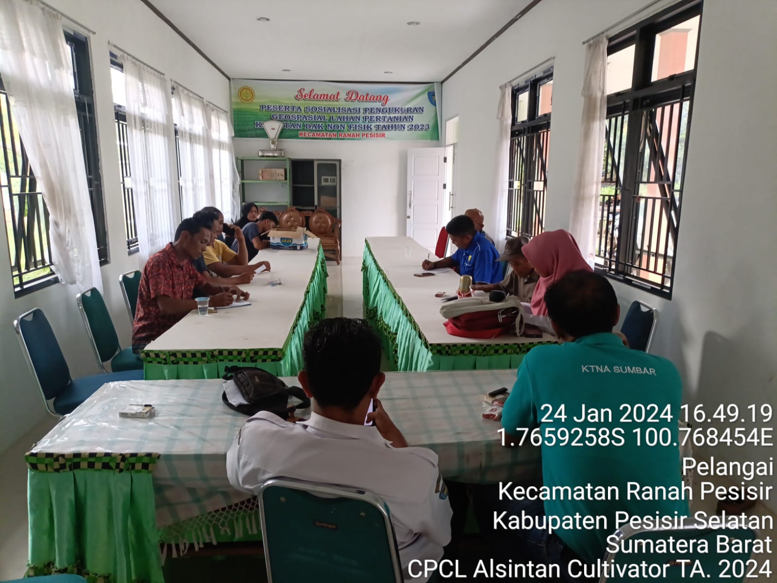 CPCL PENERIMA BANTUAN  ALAT MESIN PERTANIAN (ALSINTAN) TAHUN 2024 DI KECEMATAN RANAH PESISIR 