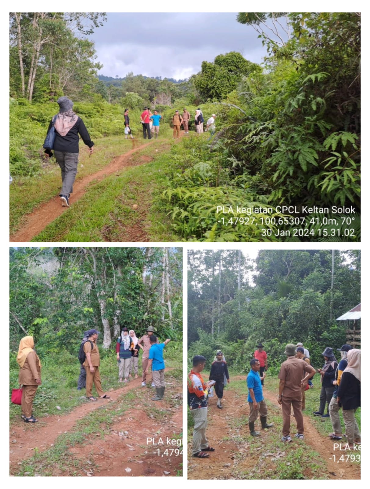 CP/CL Pembangunan, Rehabilitasi dan Pemeliharaan  Jalan Usaha Tani Kelompok Solok Nagari Taluak Tigo