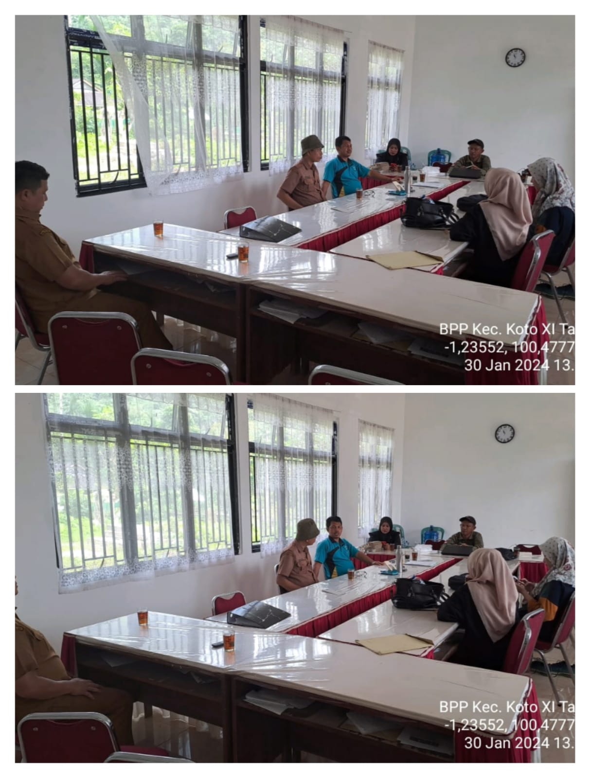 Supervisi BPP Kecamatan Koto XI Tarusan  tentang Pemanfaatan Alsintan yang ada pada Kelompok Tani di