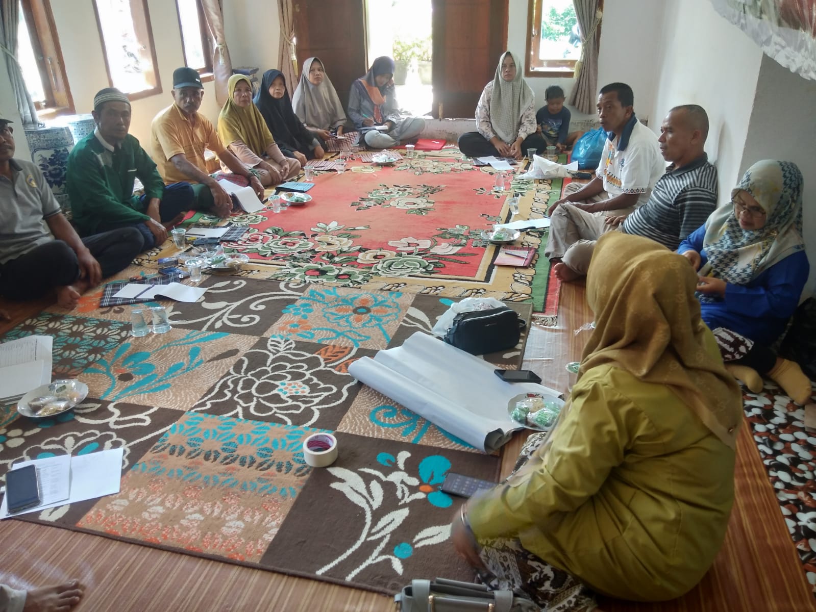 Sekolah Lapang Komoditi Kopi Tanggal 22 April 2024 di Kecamatan IV Jurai
