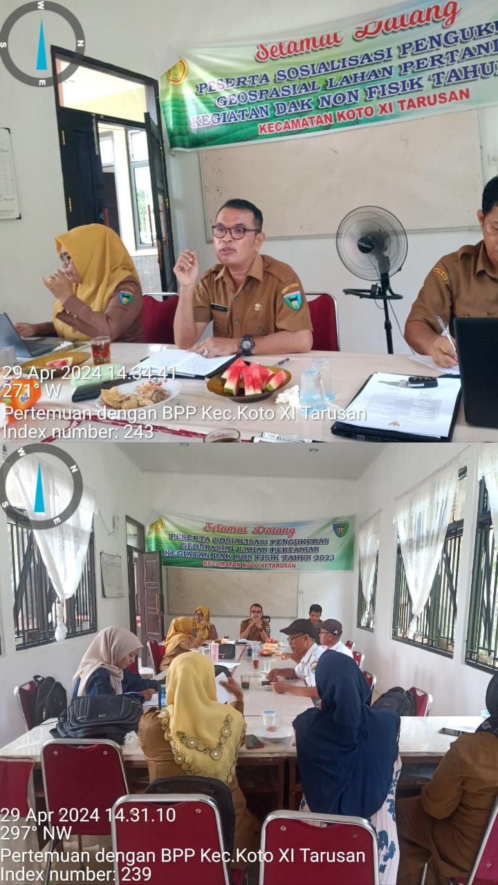 Kegiatan Suvervisi ke BPP Koto XI Tarusan