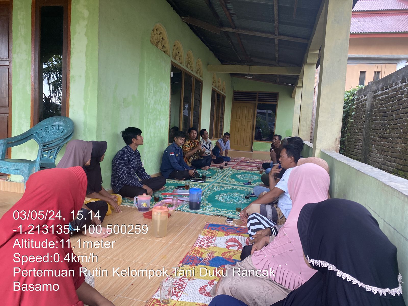 Pengenalan Hama Penyakit Tanaman Padi Sawah di Poktan Duku Rancak Basamo