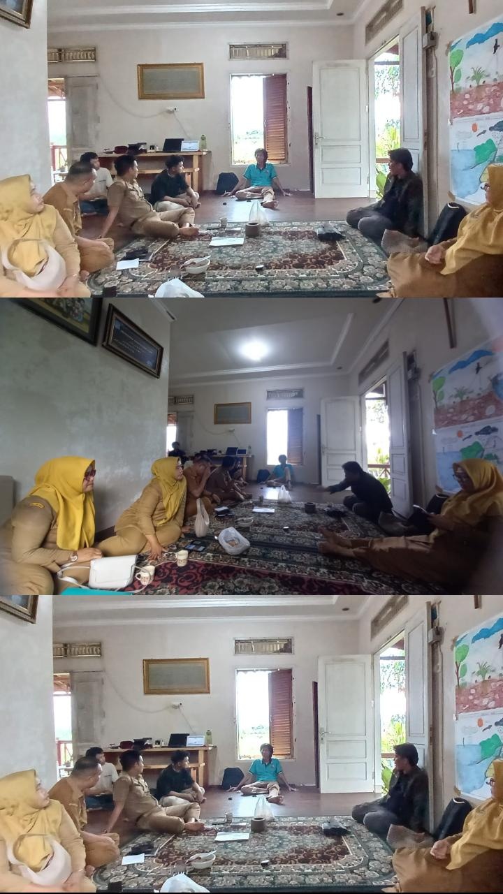 Koordinasi dengan Pakar Udara Bersih Indonesia (UBI) yang berkaitan dengan Sekolah Lapang (SL) Padi 