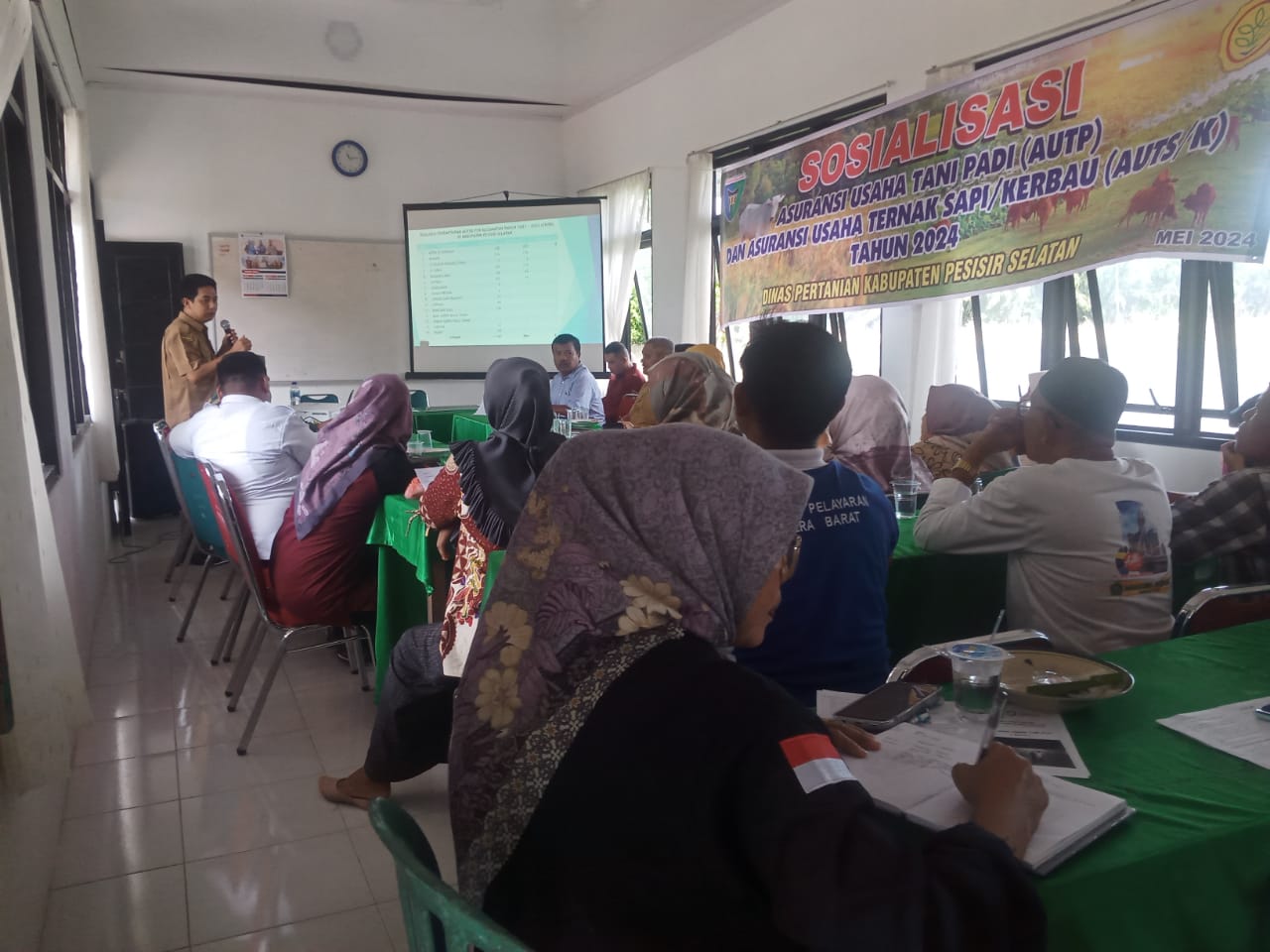 Sosialisasi Program Asuransi Usaha Tani Padi (AUTP) dan Asuransi Usaha Ternak Sapi/Kerbau (AUTSK) ta