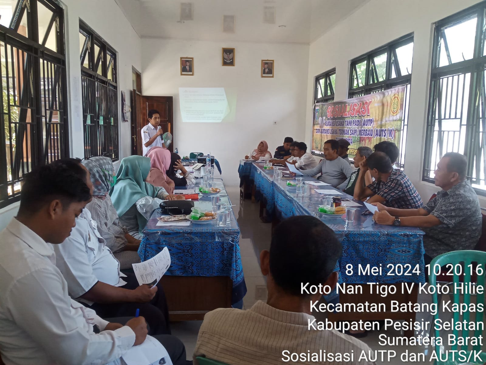 Sosialisasi Program Asuransi Usaha Tani Padi (AUTP) dan Asuransi Usaha Ternak Sapi/Kerbau (AUTSK) ta