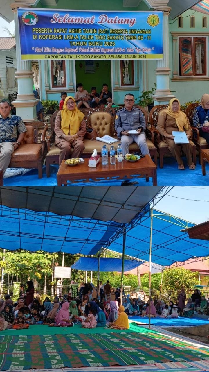 KOPERASI LKMA TALUK TIGO SAKATO BATANG KAPAS BERKEMBANG PESAT