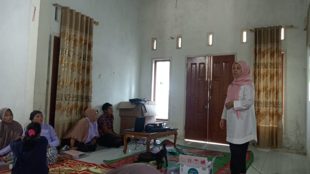 Sekolah Lapang (SL) ternak ayam KUB di kelompok tani Bougenvill di Nagari Sungai Tunu Kecamatan Rana