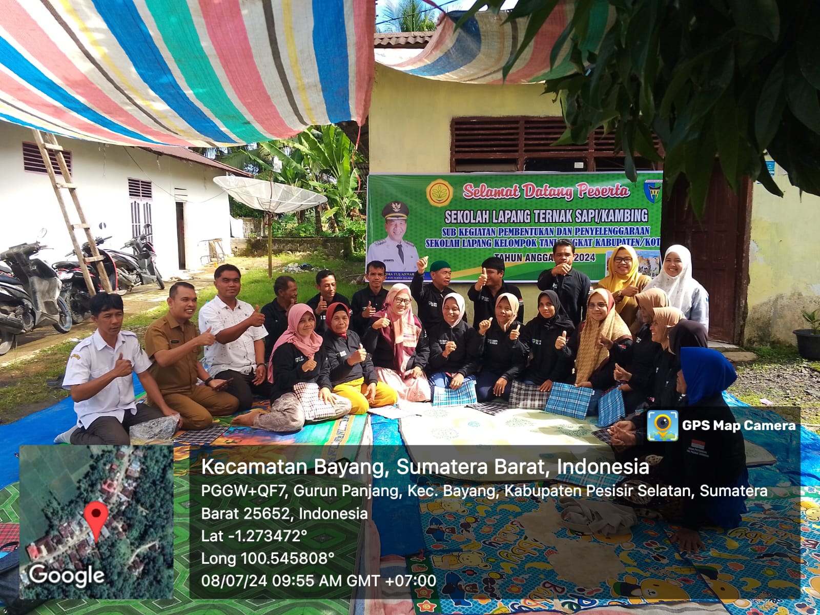 SEKOLAH LAPANG TERNAK SAPI DI KELOMPOK TANI AIR MATI KEC. BAYANG