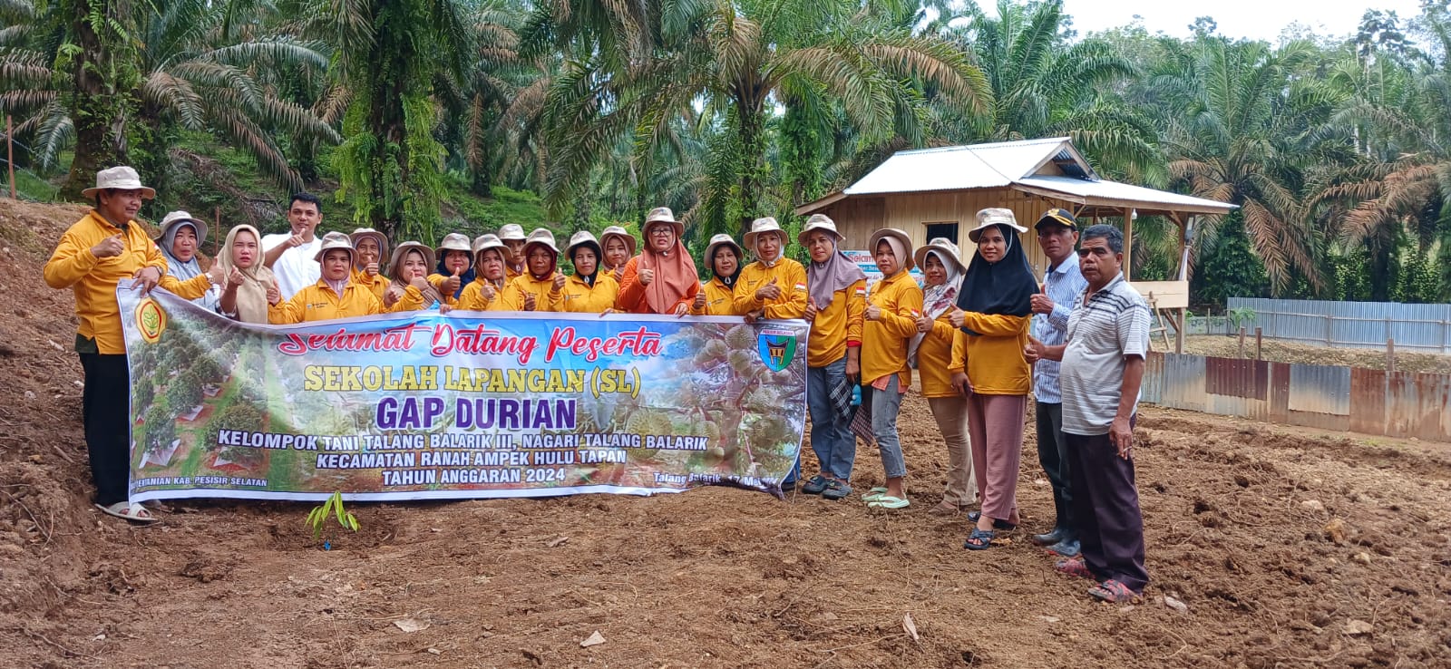 PENUTUPAN SL GAP DURIAN DI KELOMPOK TANI TALANG BALIRIK