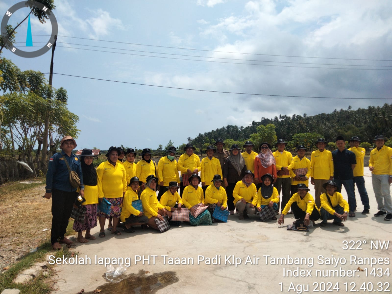 TPH-PEMBUKAAN SL PHT PADI DI KELTAN AIR TAMBANG SAIYO KECAMATAN RANAH PESISIR