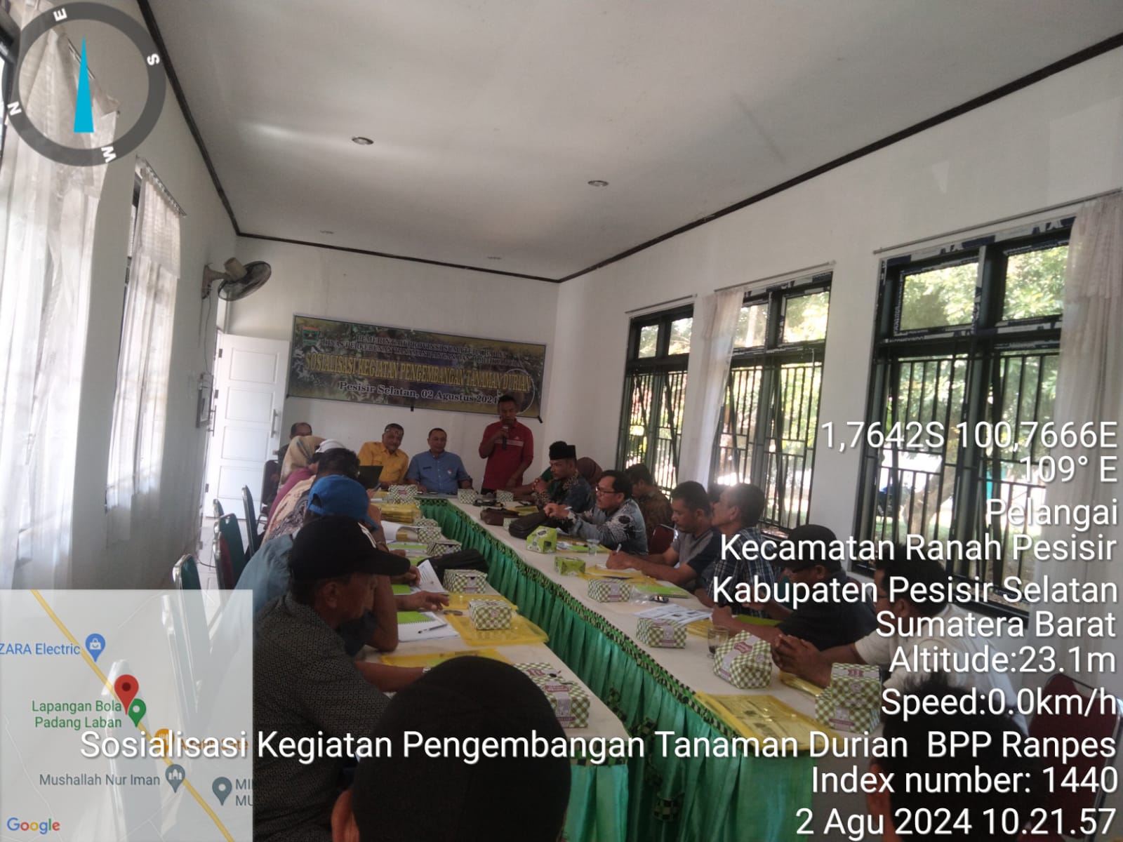 TPH-PELAKSANAAN SOSIALISASI DURIAN DI BPP KECAMATAN RANAH PESISIR