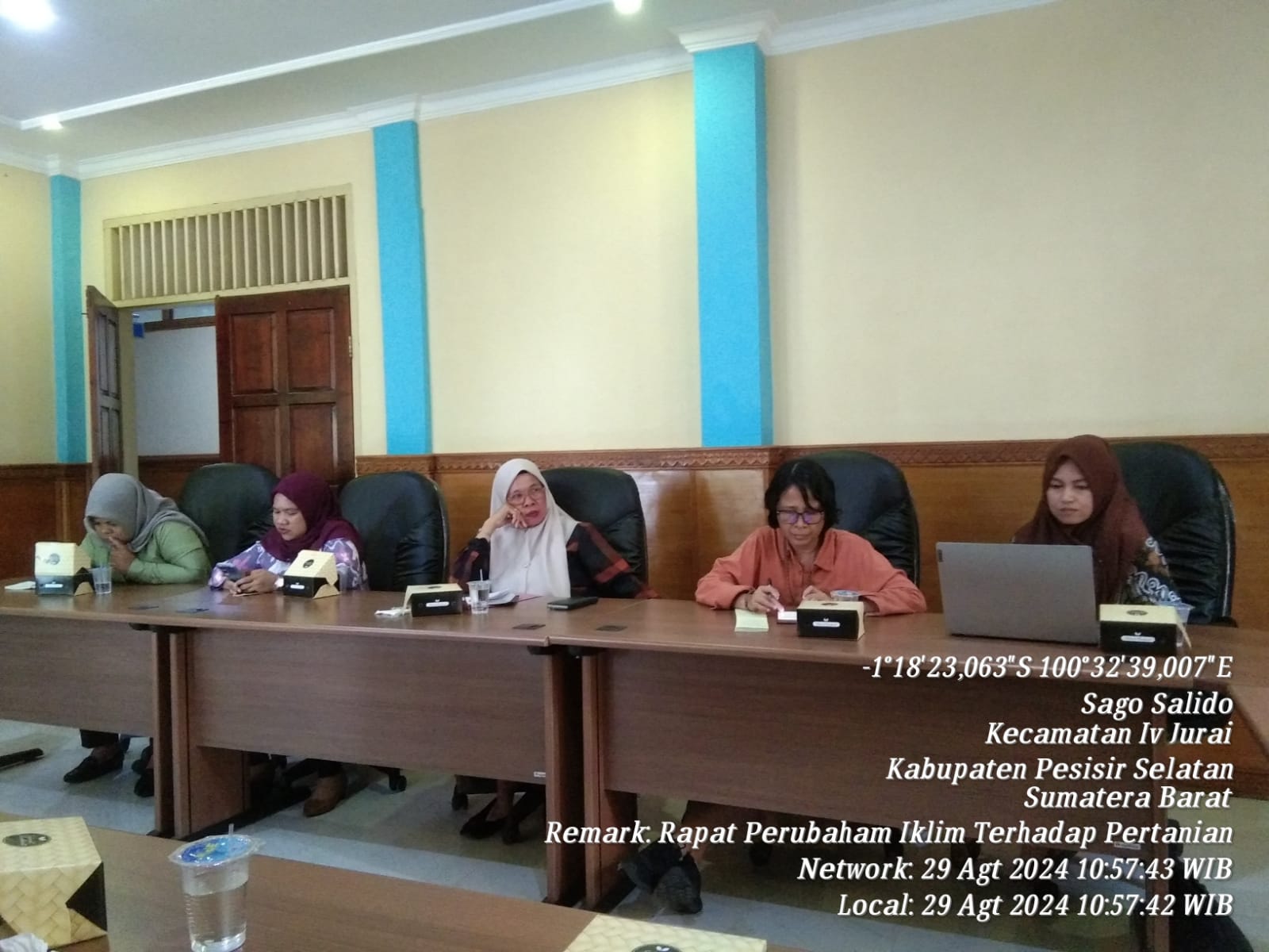 Rapat FGD Dampak Perubahan Iklim Terhadap Pertanian Bersama LP2M dan Pihak Universitas Dari Mataram