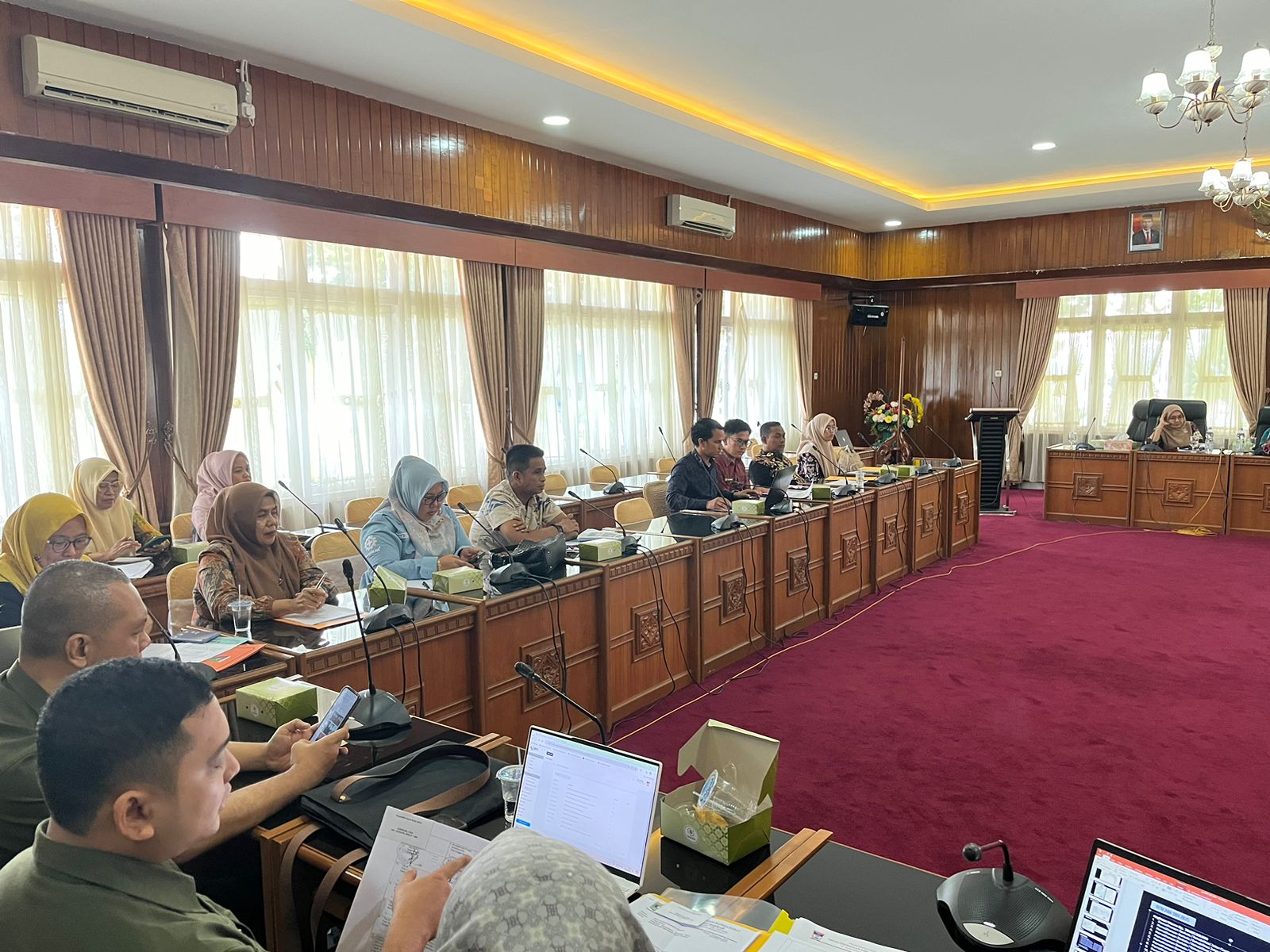 Dinas Pertanian Hadiri Rapat Monitoring dan Evaluasi  DBH Sawit 