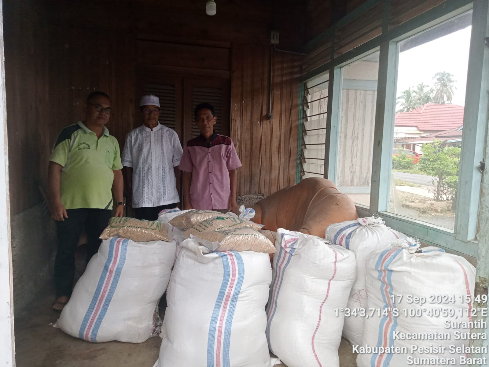 TPH-MONEV BANTUAN BENIH PADI DI KECAMATAN SUTERA