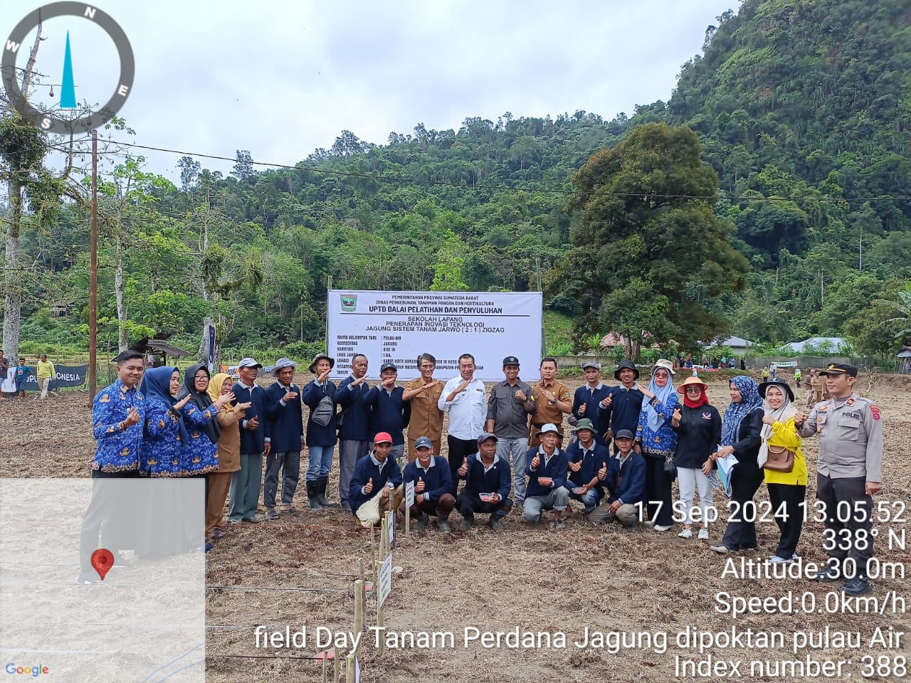 TPH-MENGHADIRI TANAM PERDANA JAGUNG DI BATANG KAPAS