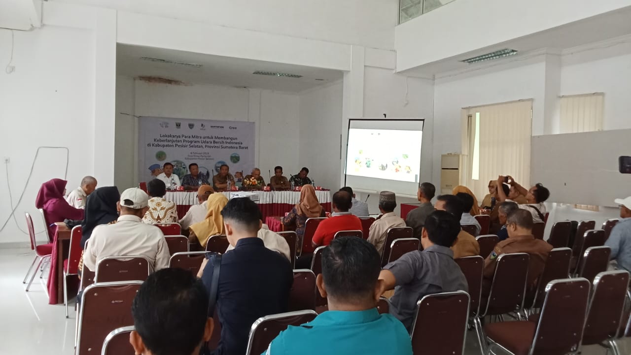 FIELD UDARA BERSIH INDONESIA MELAKUKAN LOKAKARYA MTOT “BASAWAH POKOK MURAH“ DI PESISIR SELATAN