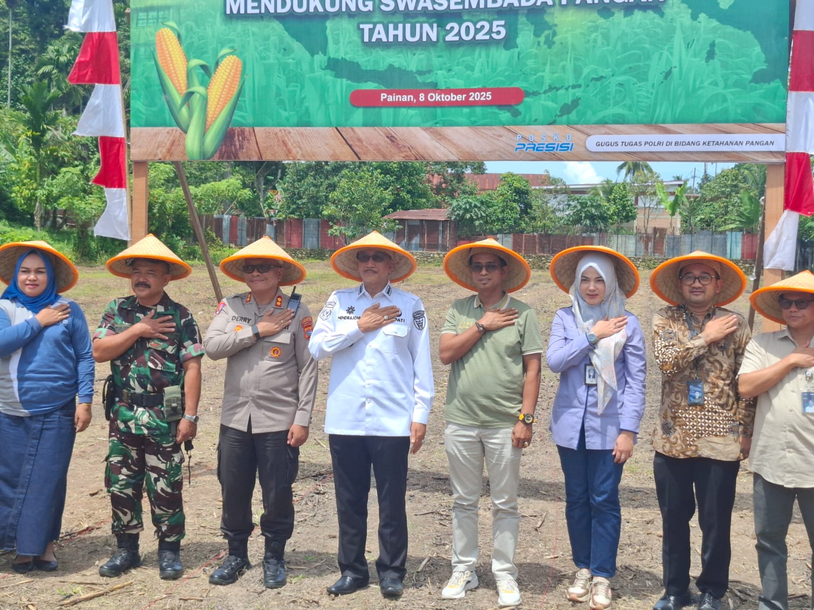TPH-MENGHADIRI KEGIATAN PENANAMAN JAGUNG SERENTAK KUARTAL IV 