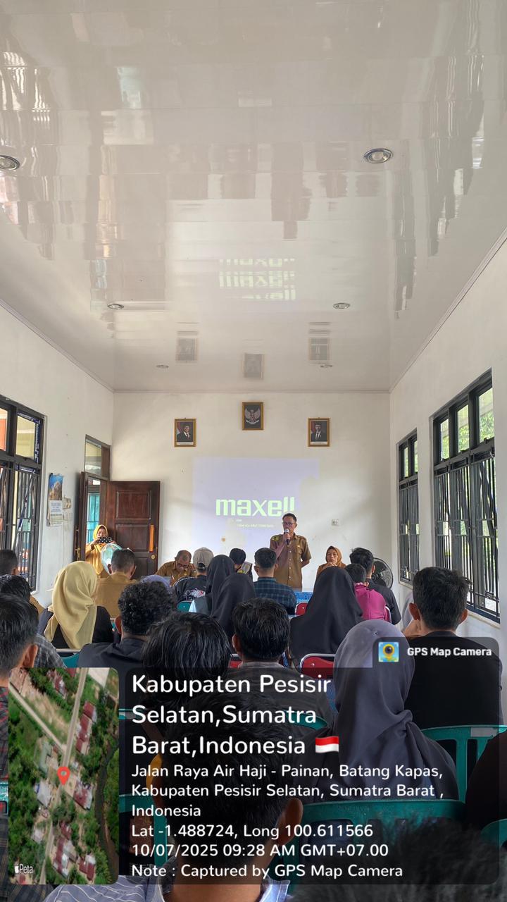 Bidang Penyuluh Melaksanakan Pembentukan Brigade Pangan di BPP Kecamatan Batang Kapas