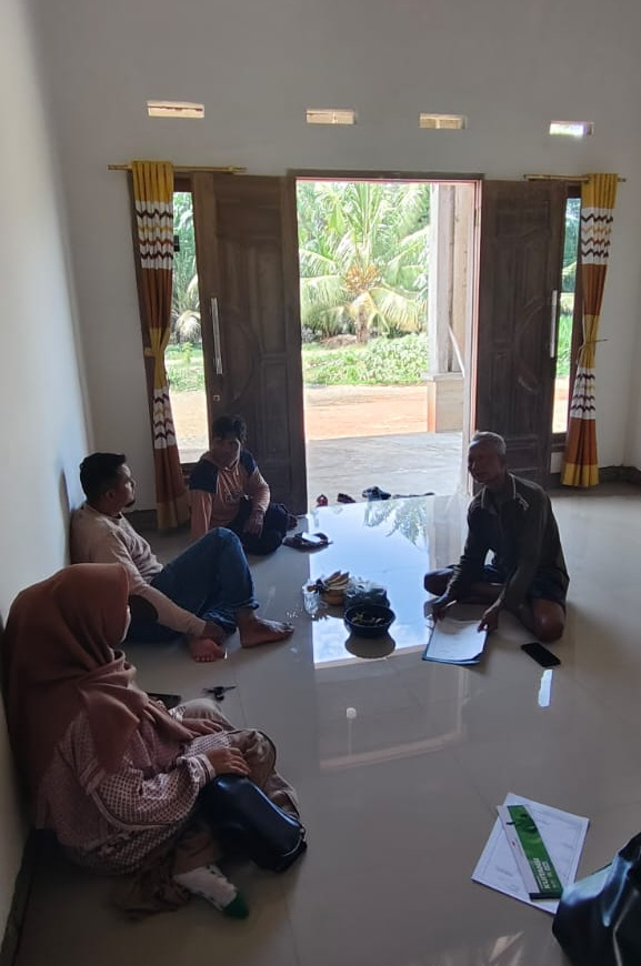 Pendampingan Pemberkasan, Penyaluran ke Kelompok Tani Karya Bersama Kegiatan Sarana dan Prasarana Pe