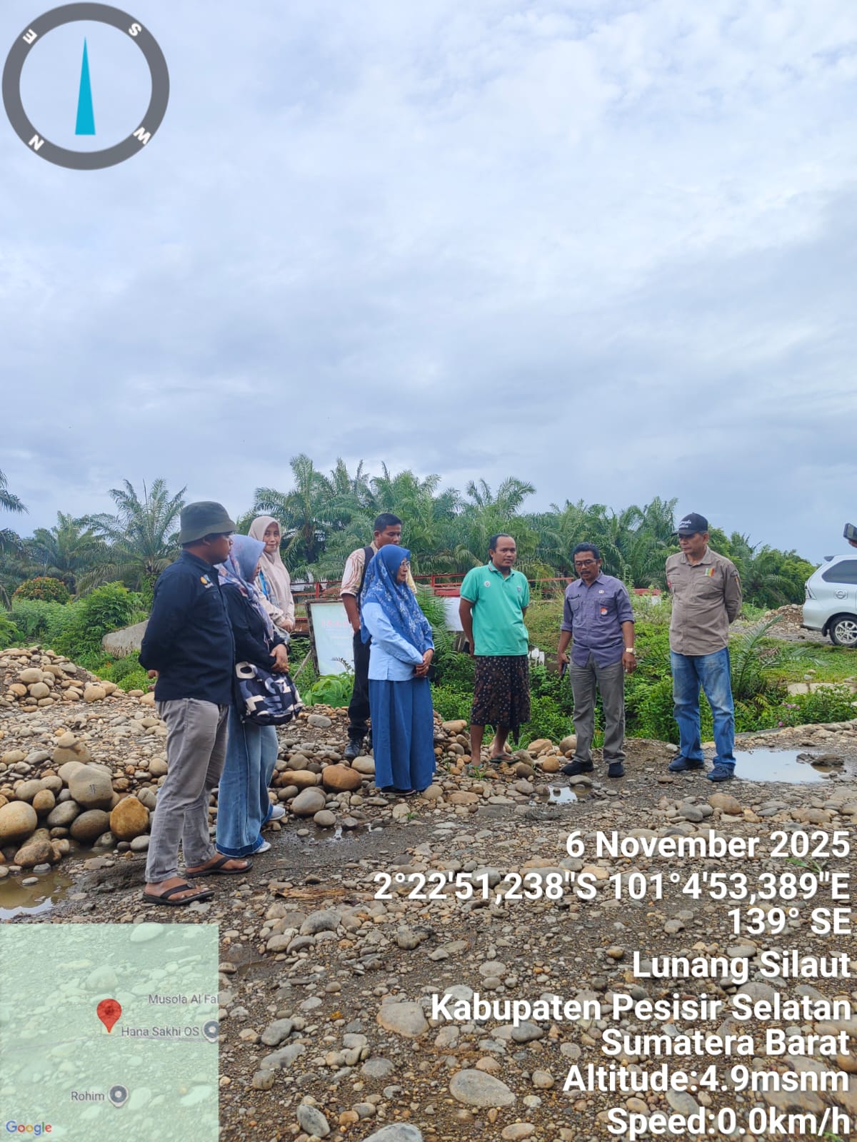 Kegiatan Sarana dan Prasarana Perkebunan Kelapa Sawit  Tahun 2025 di Koperasi Langgeng Jaya Sejahter