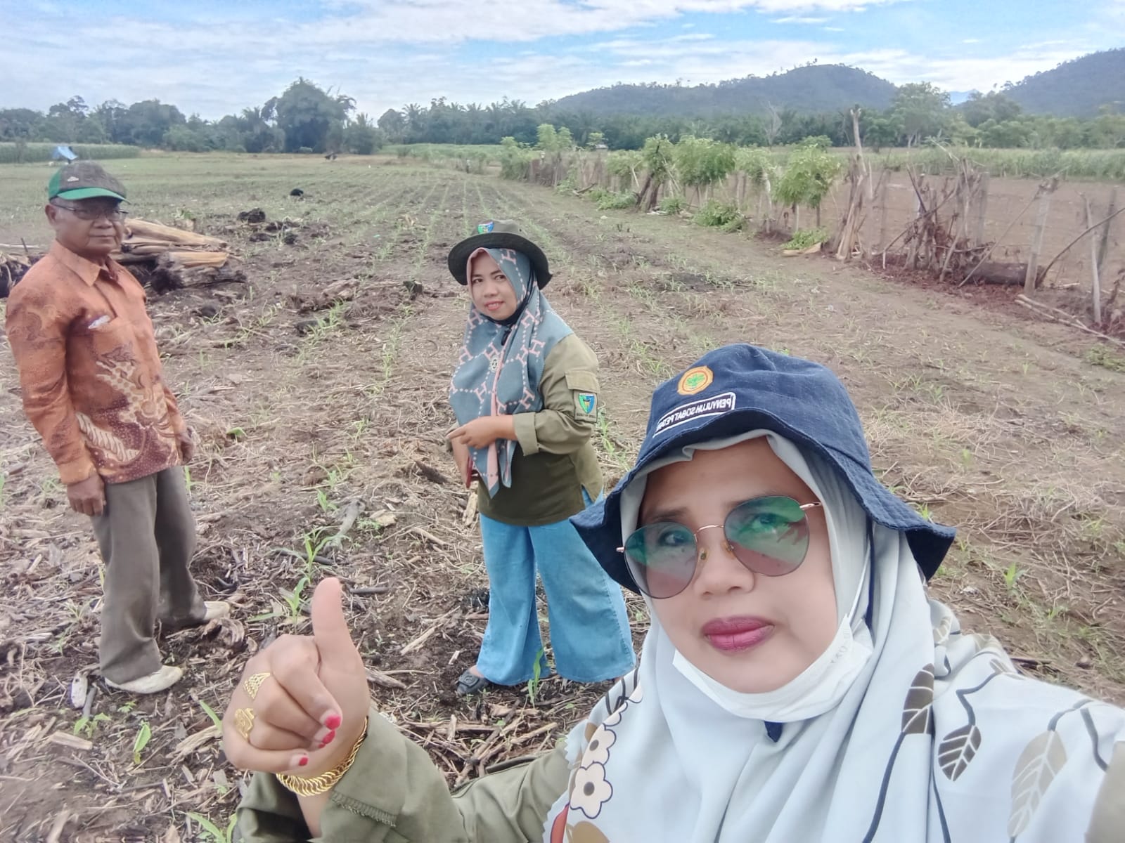 PENGENDALIAN GULMA PADA TANAMAN JAGUNG DIKECAMATAN RAHUL TAPAN