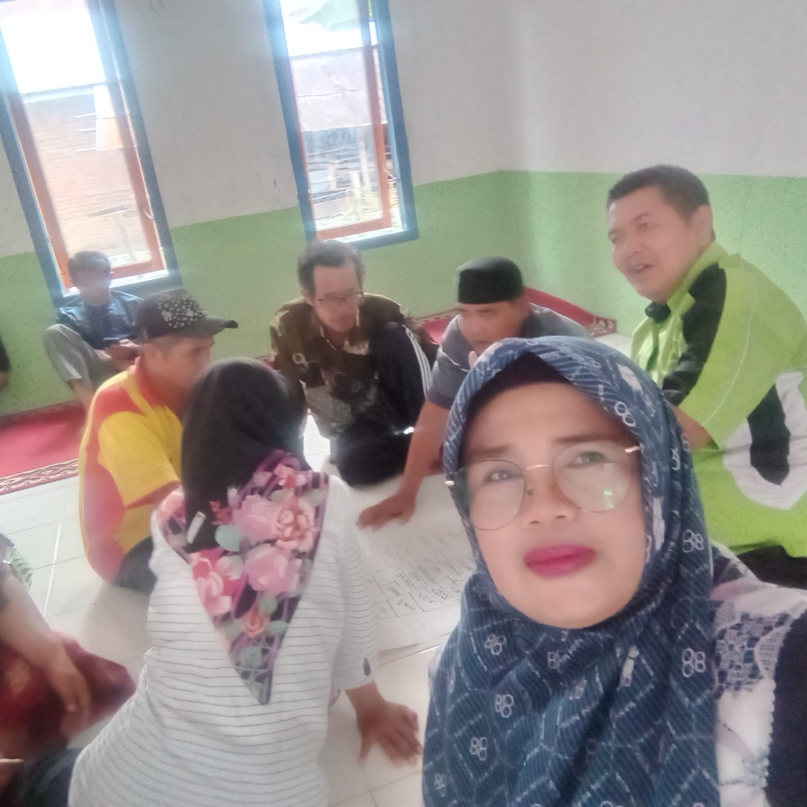 MUSYAWARAH MENENTUKAN PERBATASAN KELOMPOK TANI PULAU TENGAH DAN BATANG AIR SEMBUH