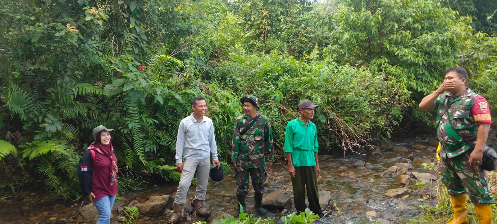 Monitoring Irigasi Kepala Bandar wkpp Kubu Tapan 