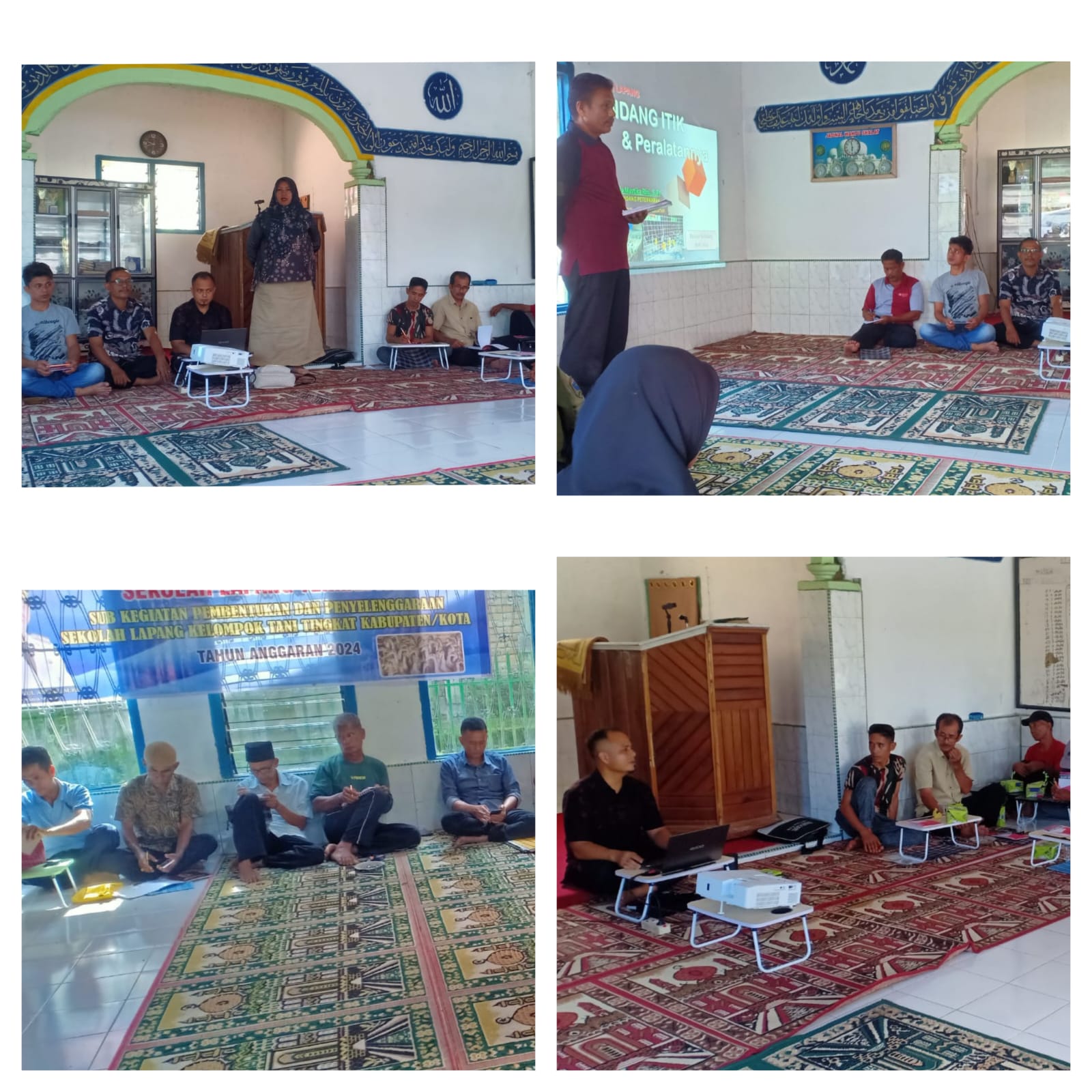 PERTEMUAN PERTAMA SEKOLAH LAPANG TERNAK ITIK DI KELOMPOK GADIH BASANAI NAGARI IV KOTO MUDIAK 