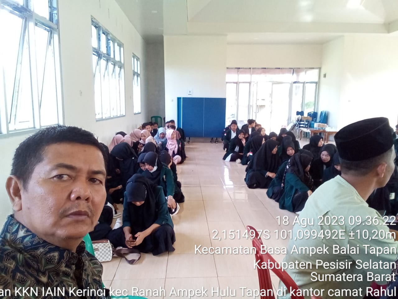 BPP RAHUL BERPARTISIPASI  DALAM PELEPASAN KKN IAIN KERINCI DI KECAMATAN  RANAH AMPEK HULU TAPAN