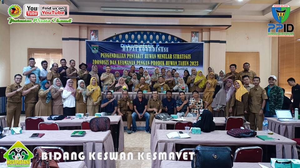 RAKOR PENGENDALIAN & PENANGGULANGAN PENYAKIT HEWAN MENULAR & ZOONOSIS SERTA KEAMANAN PRODUK HEWAN 