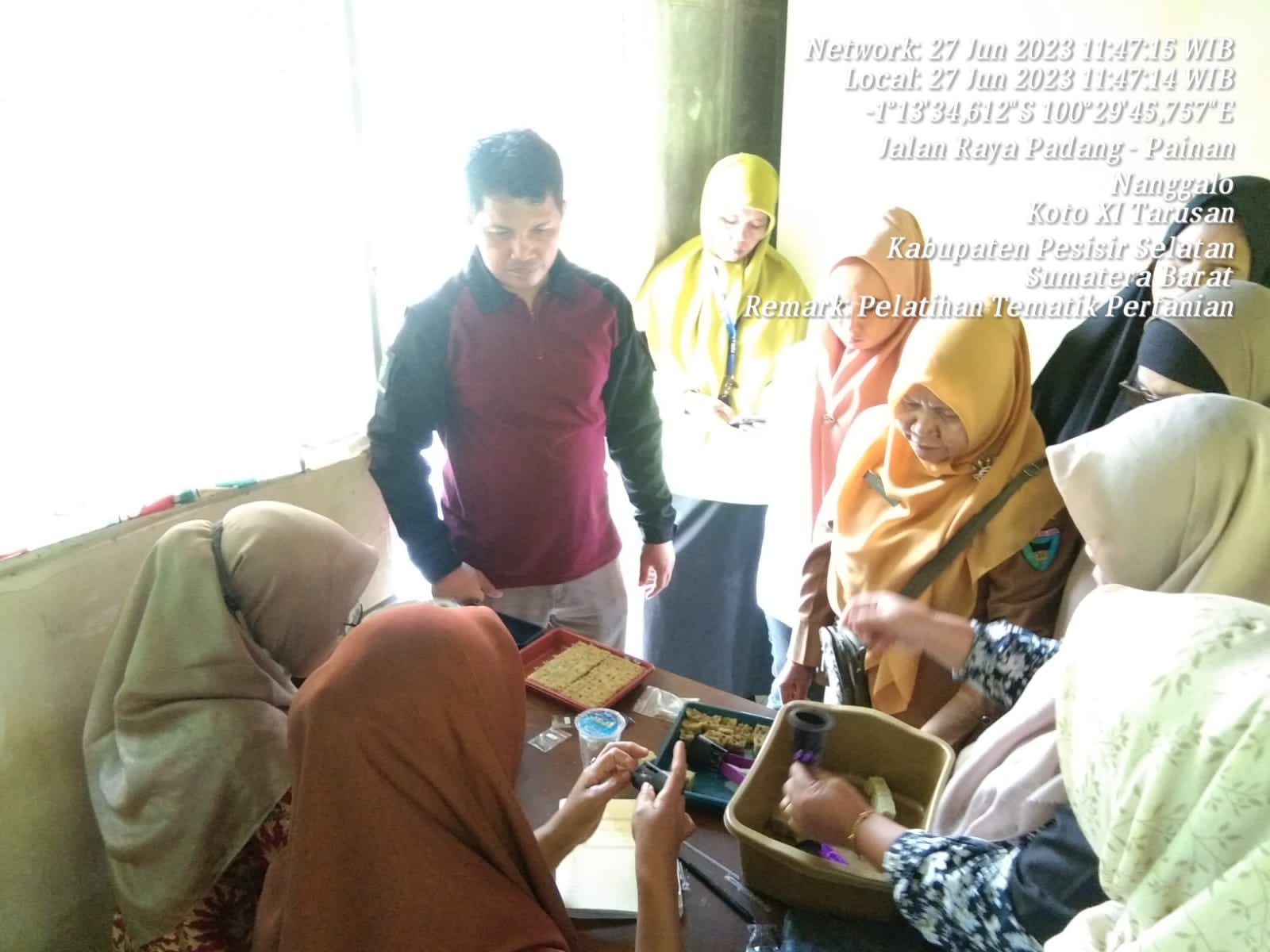 Bidang Penyuluhan Melaksanakan Pelatihan Tematik di Kecamatan Koto XI Tarusan 