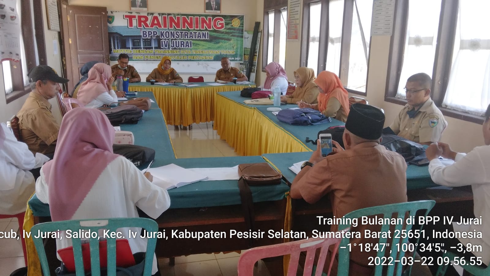 TRAINING BULANAN BPP IV JURAI,  JARING INFORMASI PERMASALAHAN DI TINGKAP WKPP