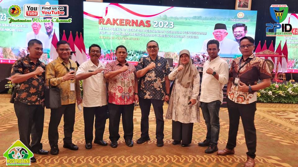 KADISTAN PESISIR SELATAN HADIRI RAKERNAS PEMBANGUNAN PERTANIAN 2023 DI JAKARTA