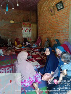 pemberdayaaan petani, pertemuan rutinitas bulananan tentang  penguatan kelembagaan poktan