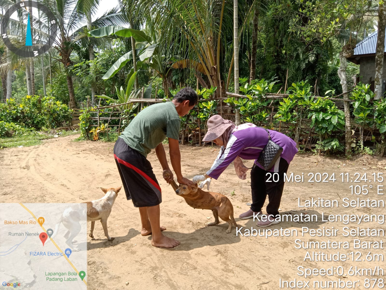 Vaksinasi Rabies Pada Hewan Pembawa Rabies di Nagari Pasir Pelangai